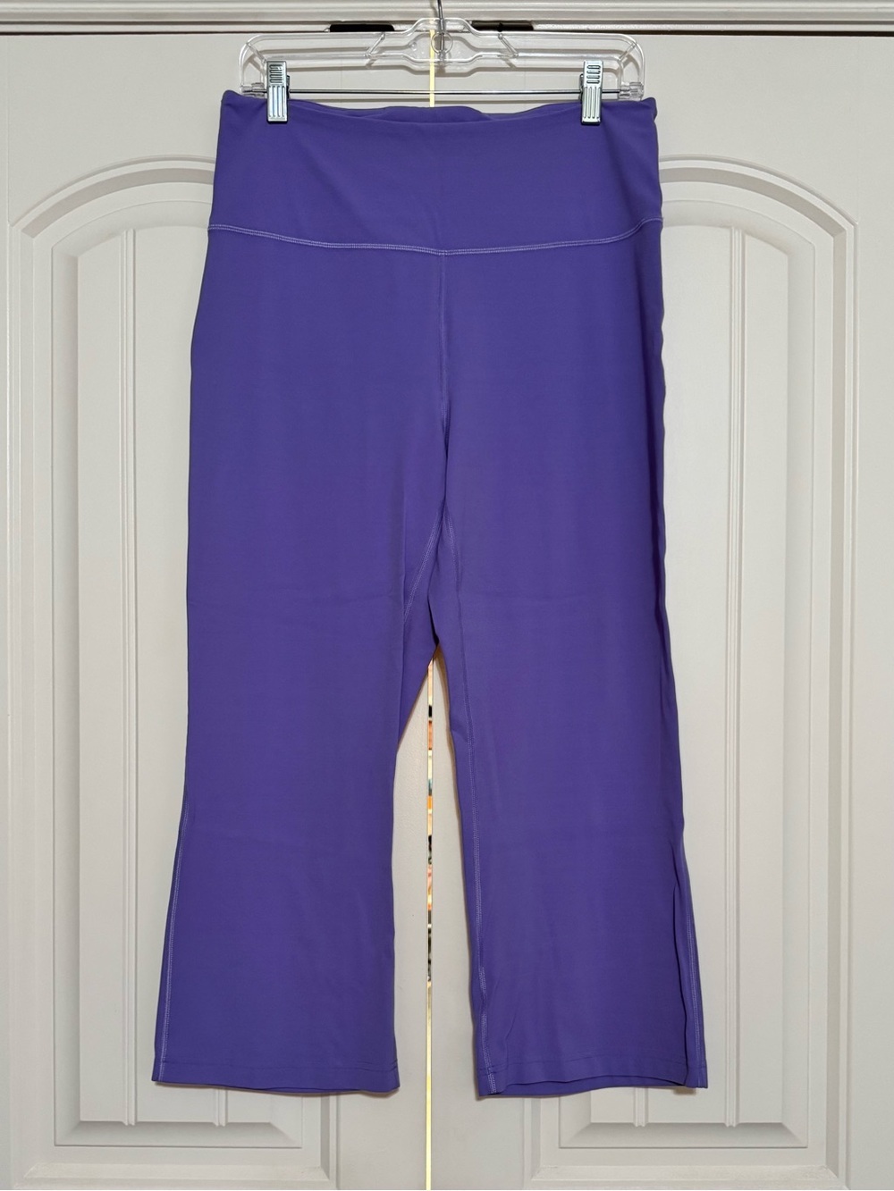 Lululemon Groove Super-High-Rise Crop 23" *Nulu Dark Lavender Size 12
